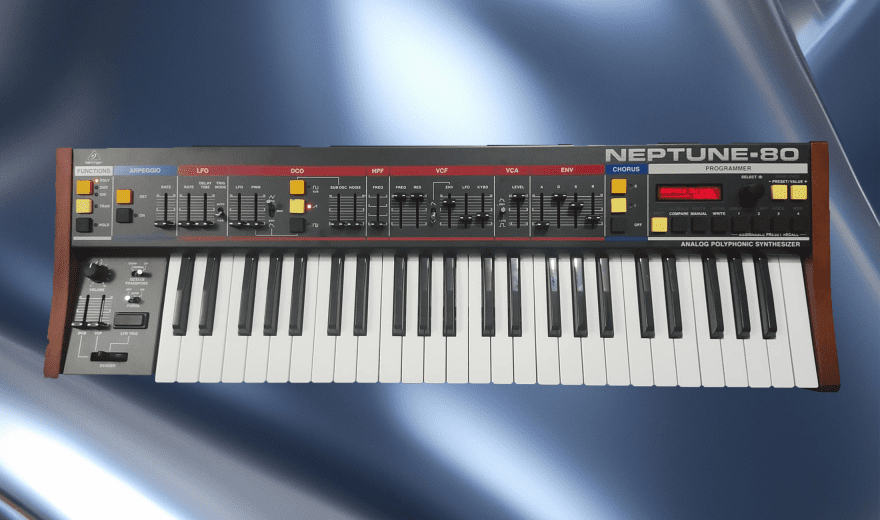 Behringer: Neptune-80 ist ein Juno 6/60-Klon mit 8 Stimmen