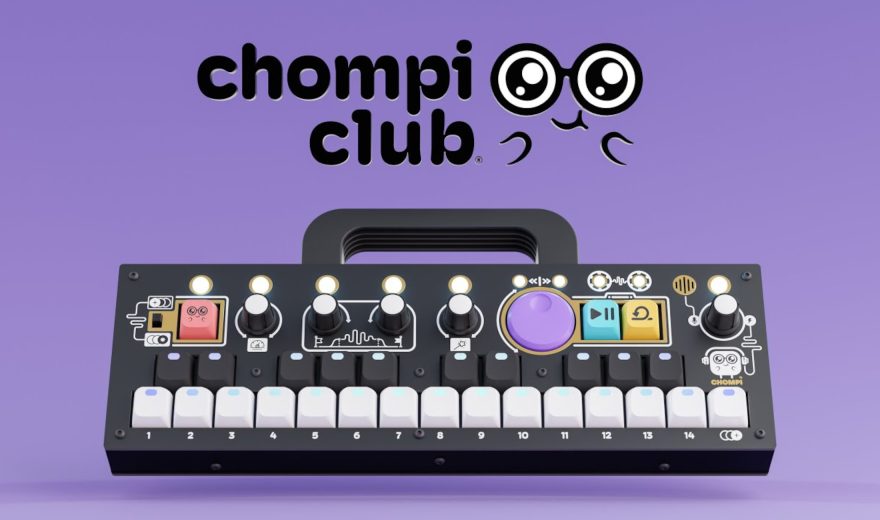 CHOMPI: Handlicher Sampler und Looper im Comic-Look