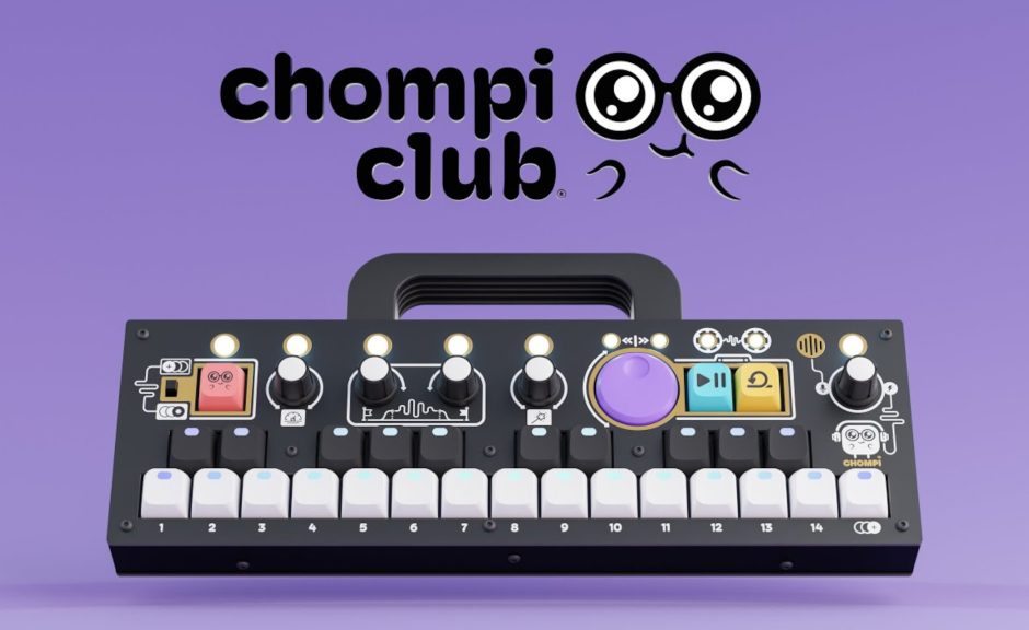 CHOMPI: Handlicher Sampler und Looper im Comic-Look
