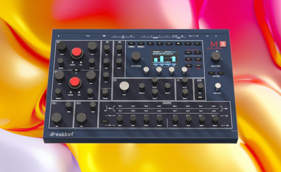 Waldorf M 16Voice: Neue Version und Expansion-Modul mit 16 Stimmen