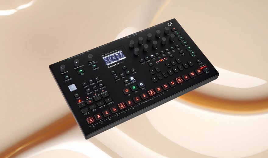 Test: Elektron Analog Four MKII / Analogsynth mit Sequenzer