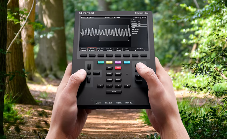 Polyend Tracker Mini: Mobile Groovebox im Stile einer Handheld-Konsole