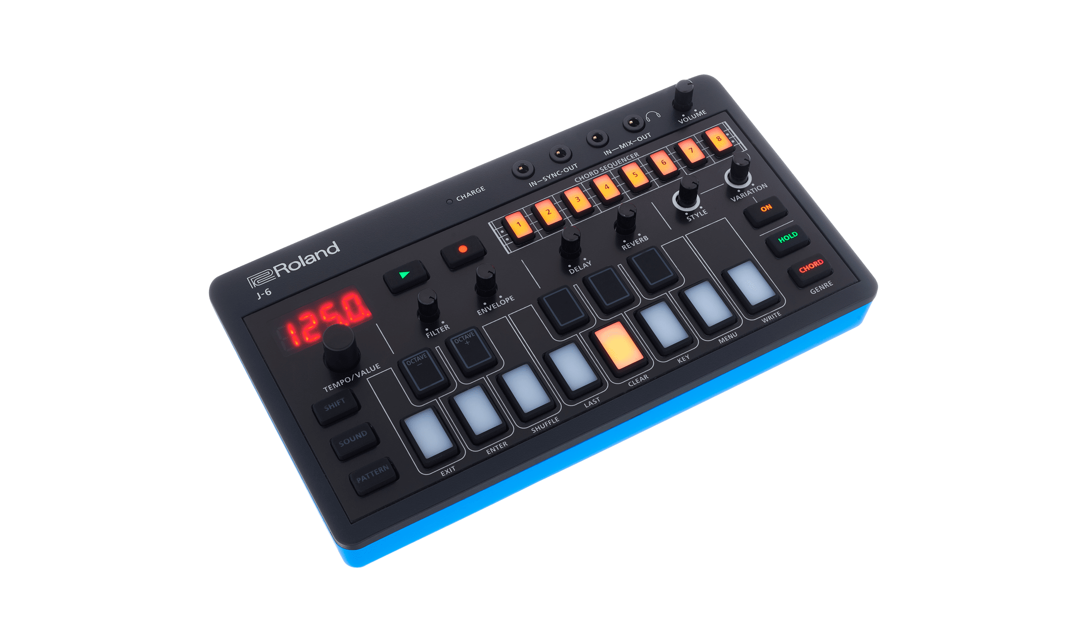 Test: Roland J-6 / Chord Synthesizer mit FX und Sequenzer