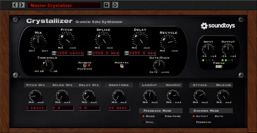 Soundtoys Crystallizer.