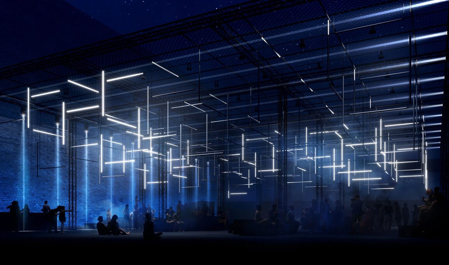 Dark Matter: Kunstinstallation 'Tensor' von Mai bis September