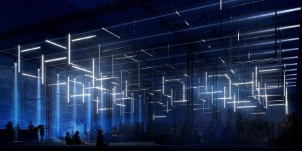 Dark Matter: Kunstinstallation 'Tensor' von Mai bis September