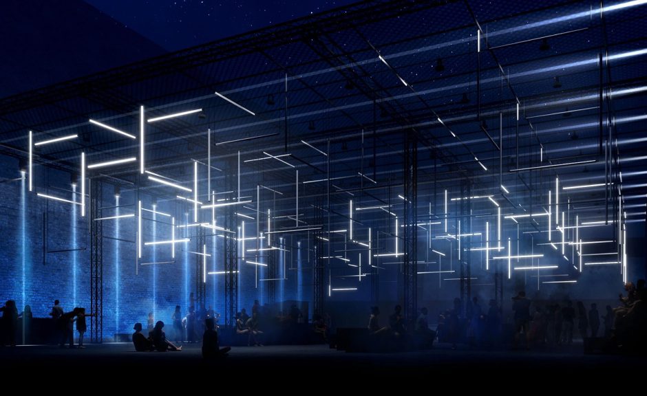 Dark Matter: Kunstinstallation 'Tensor' von Mai bis September