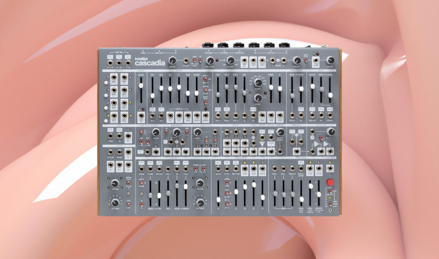 Intellijel Cascadia: Umfangreicher semi-modularer Synthesizer