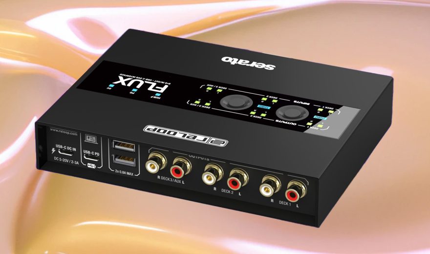 Reloop Flux: 6×6 USB-C DVS-Interface für Serato DJ Pro