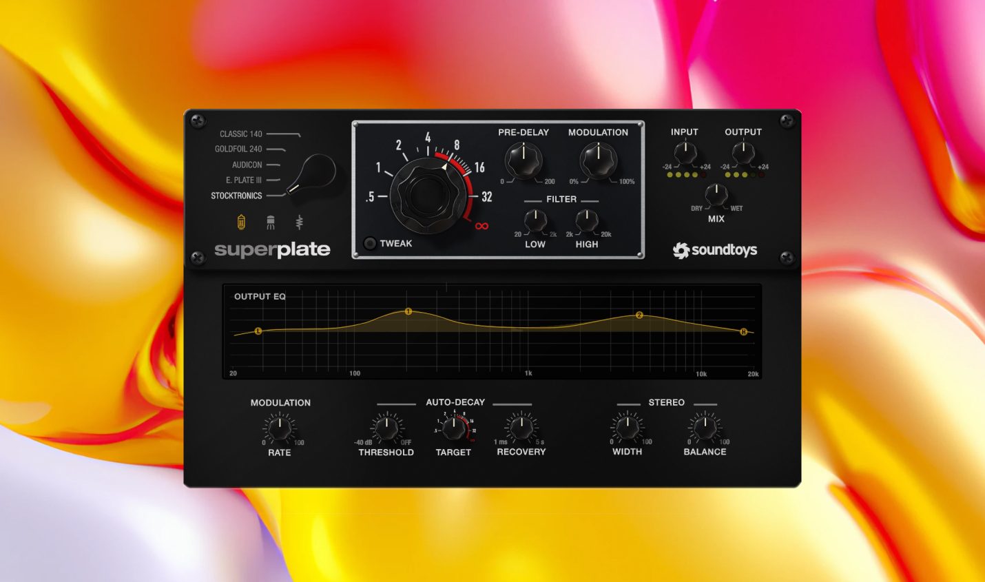 Soundtoys SuperPlate: Fünf Plate-Reverbs in einem Plugin