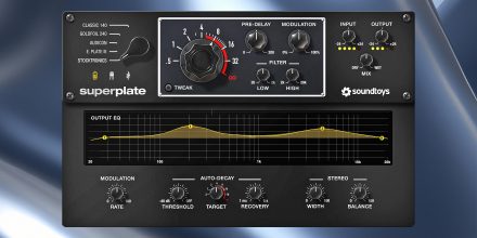 Soundtoys SuperPlate Plugin emuliert fünf Plate-Reverbs – jetzt erhältlich!