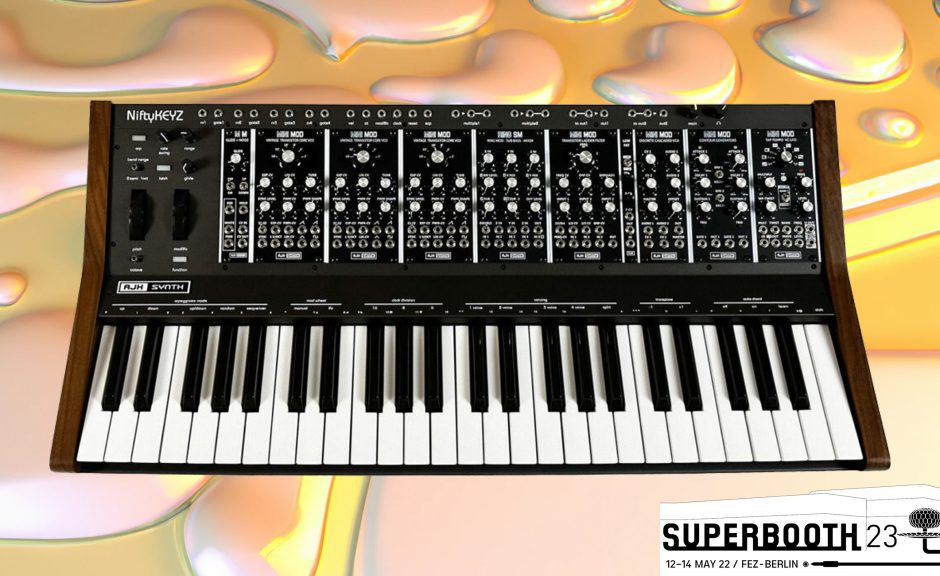 Superbooth 23: AJH Synth MiniMod Keyz – modularer Minimoog