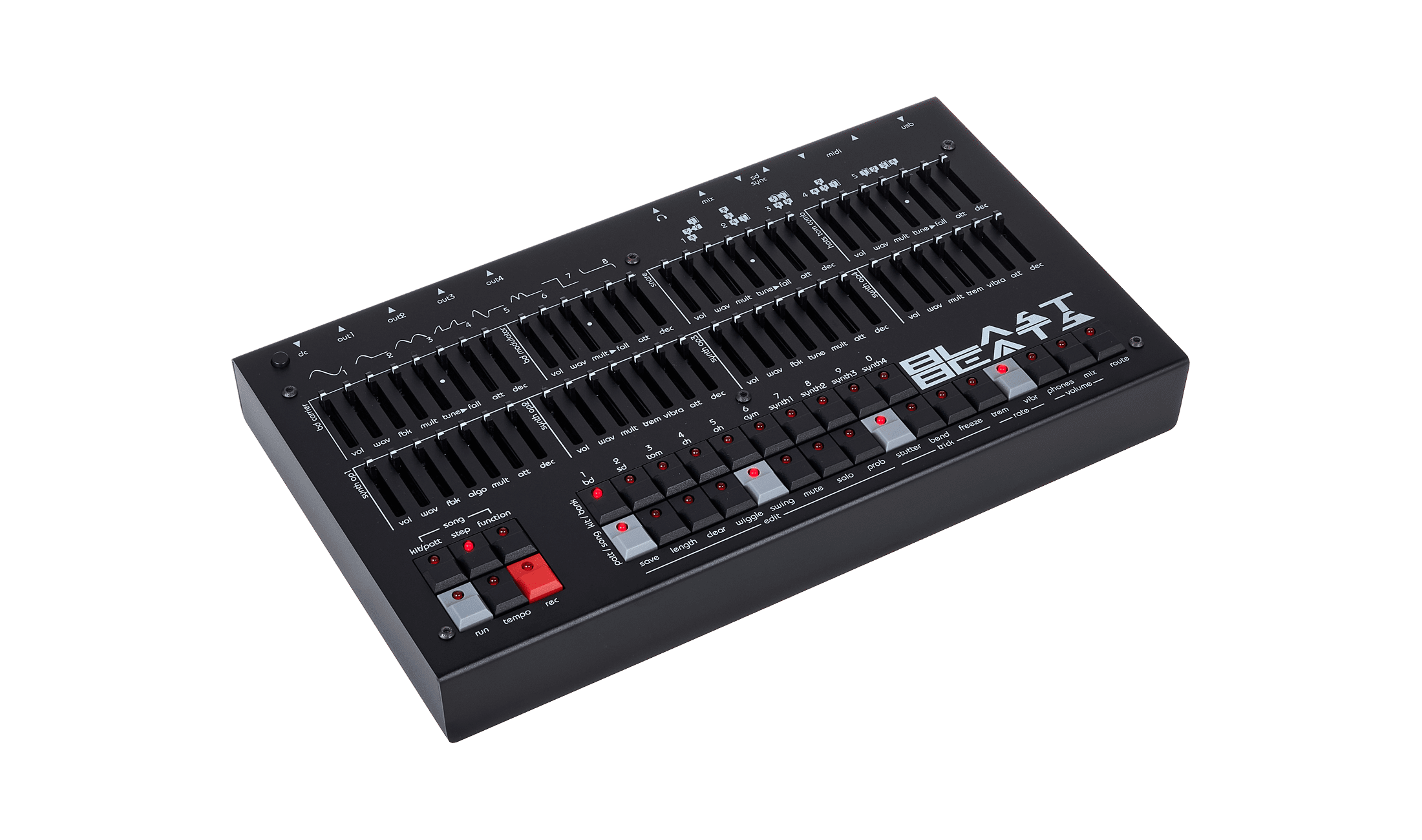 Test: Twisted Electrons Blast Beats / FM-Drumsynth mit Sequenzer