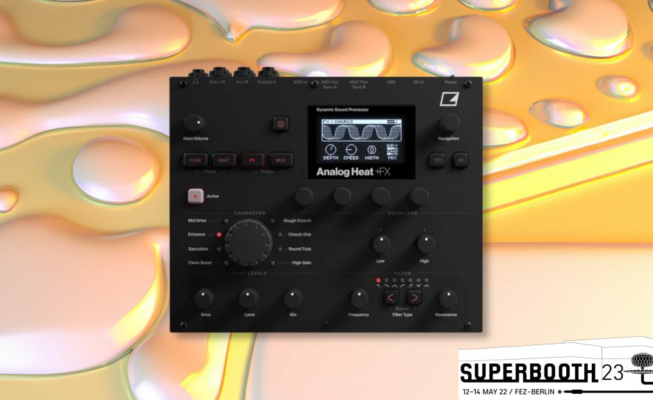 Superbooth 23: Elektron Analog Heat +FX – neue Version des Sound Processors