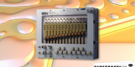 Superbooth 23: Korg Berlin – Prototyp des Acoustic Synthesis_phase 5