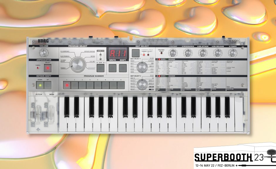 Superbooth 23: Korg microKORG Crystal – Sonderedition zum 20. Jubiläum