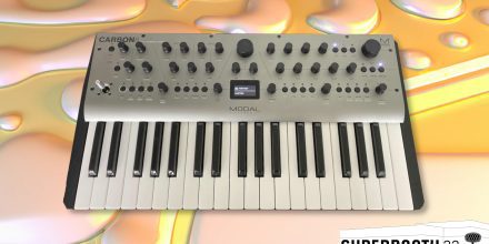 Superbooth 23: Modal Electronics Carbon8 – Prototyp des Phase-Distortion-Synthies
