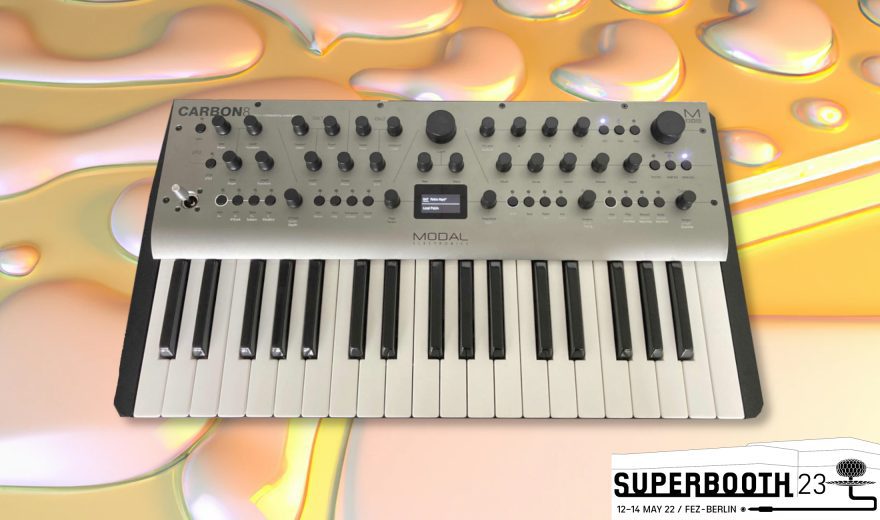 Superbooth 23: Modal Electronics Carbon8 – Prototyp des Phase-Distortion-Synthies