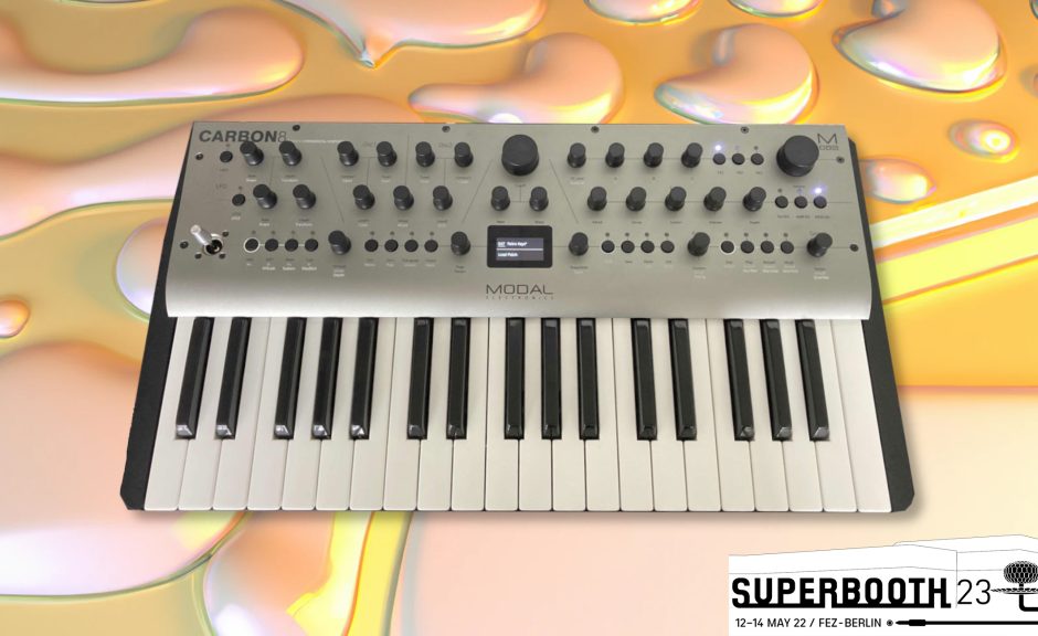Superbooth 23: Modal Electronics Carbon8 – Prototyp des Phase-Distortion-Synthies