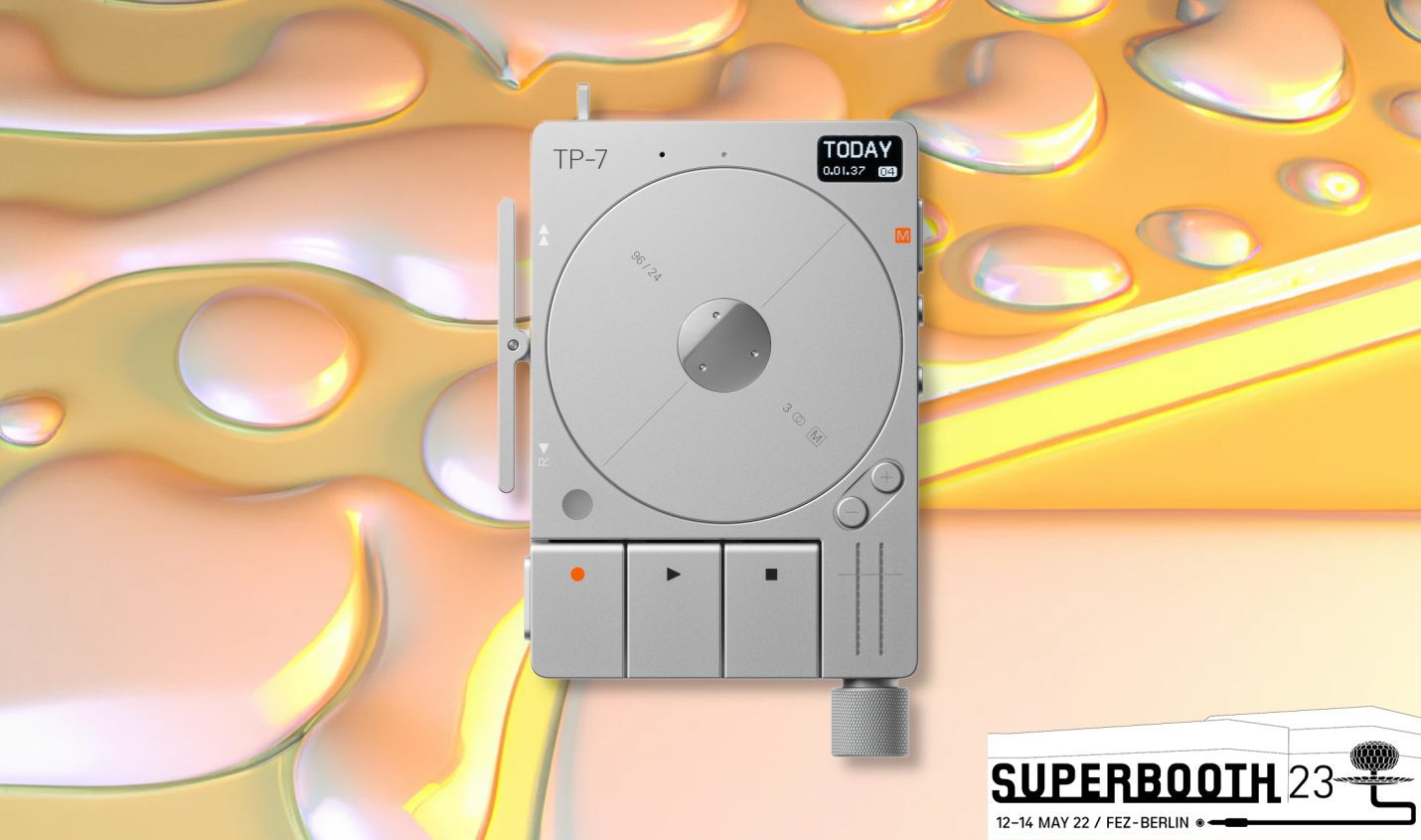 Superbooth 23: Teenage Engineering TP-7 – portabler Field Recorder