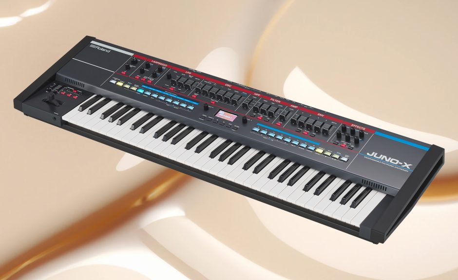 Test: Roland Juno-X / polyphoner Digital-Synth