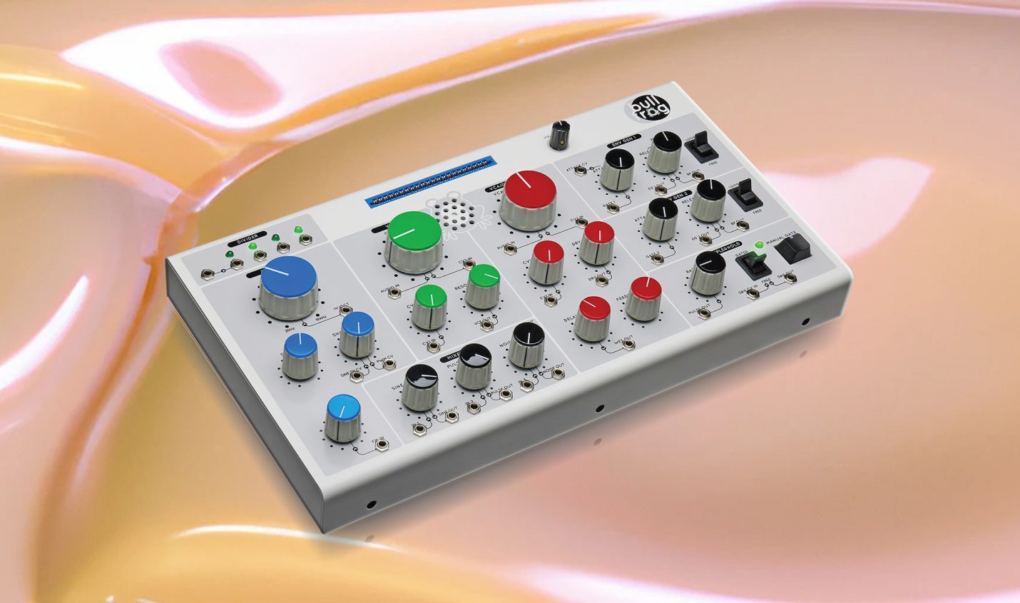 Erica Synths x Richie Hawtin: Modularer Lernsynthesizer Bullfrog