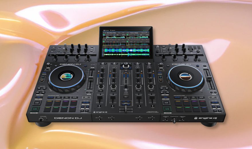 Denon DJ Prime 4+: Neues Design, mehr Streaming-Optionen und Stem Separation