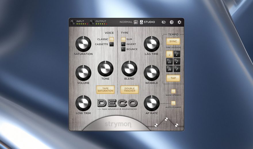 Neu: Strymon Deco – Dopple-Tapedeck Pedal als Plugin