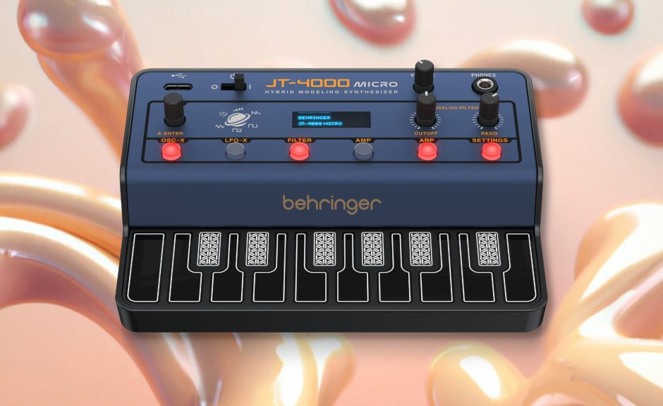 Behringer JT-4000 Micro: Winziger Hybrid nach Roland JP-8000