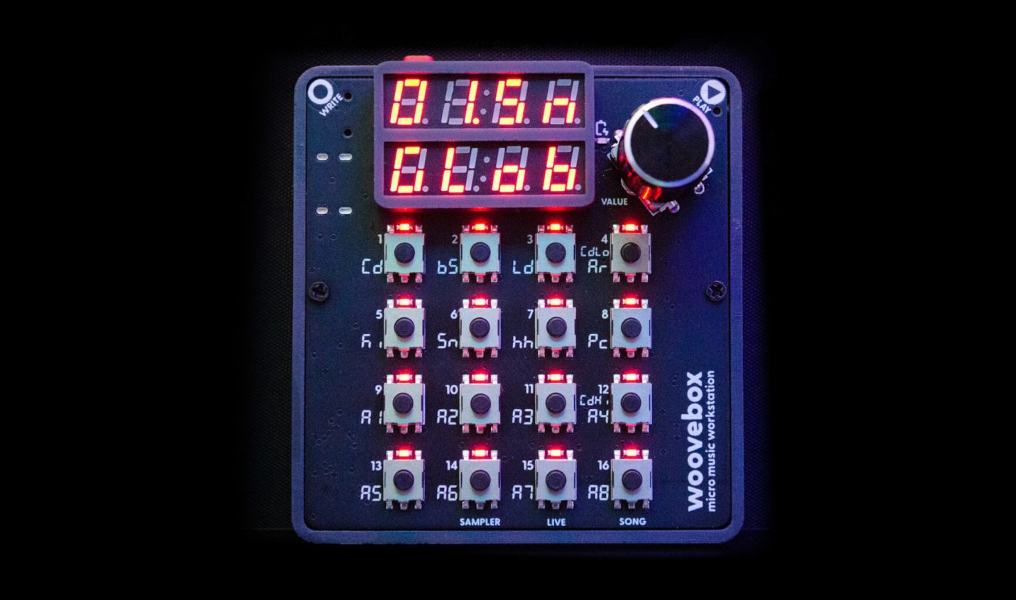 SiliconFields Woovebox: Micro-Groovebox mit Sequencer und Sampler