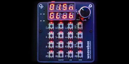 SiliconFields Woovebox: Micro-Groovebox mit Sequencer und Sampler