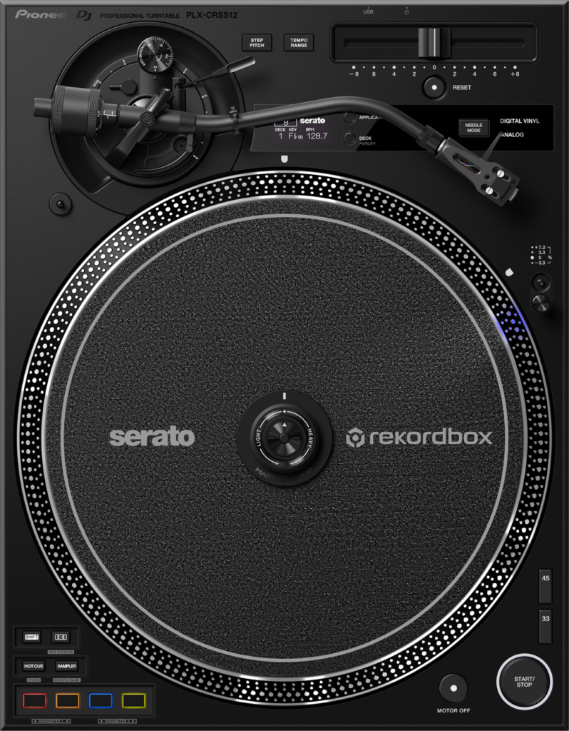 PLX-CRSS12 Draufsicht.