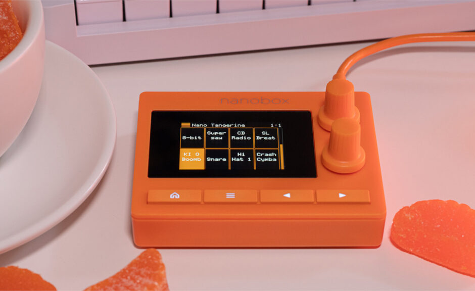 1010music nanobox tangerine: Sampler im Mini-Format