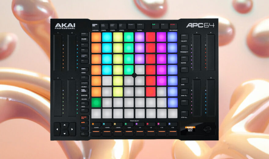 AKAI APC64: Ableton Live-Controller und Standalone-Sequencer