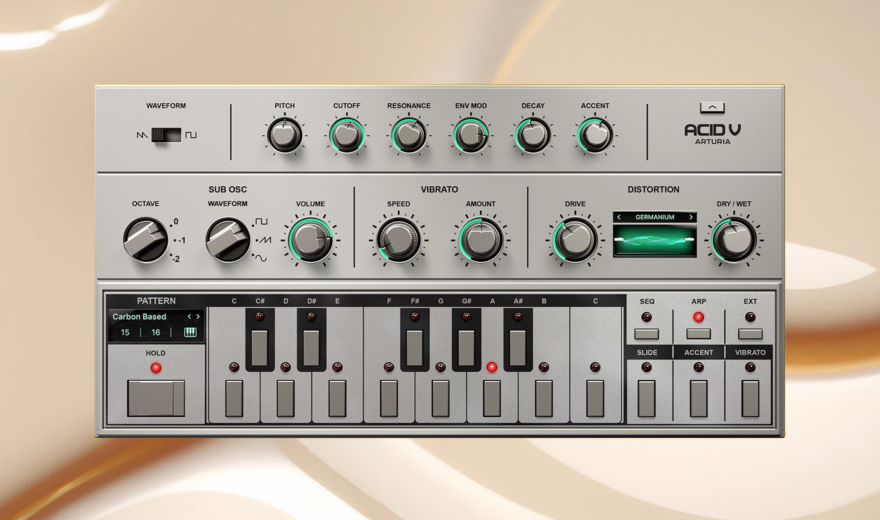 Test: Arturia Acid V Plugin / 303-VST mit Effekten