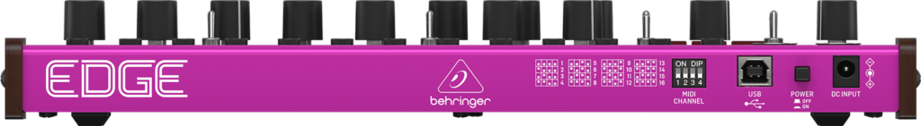 Behringer Edge Anschl&uuml;sse.