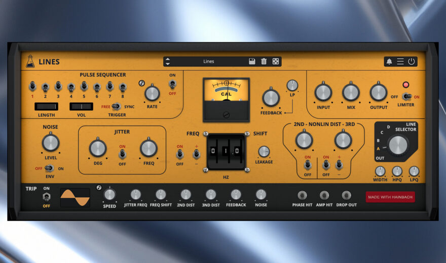 AudioThing: Lines - ein ‚acid parrot sub bass rhythm‘ Plugin