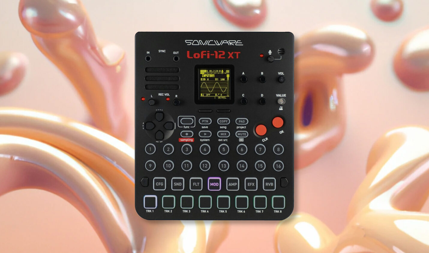 Sonicware LoFi-12 XT: Sampler im Format des Smpl-Trek