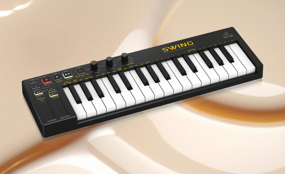Test: Behringer Swing/MIDI-Keyboard mit Sequencer und CV