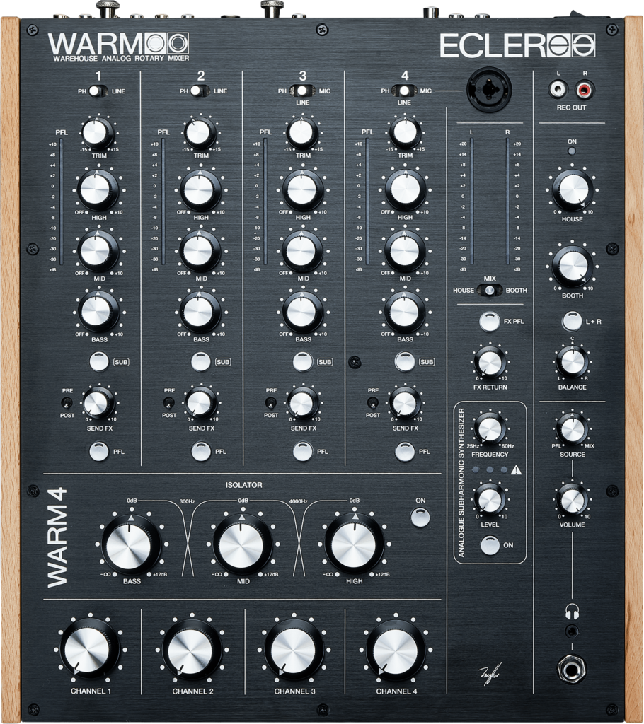 Ecler WARM4 Layout.