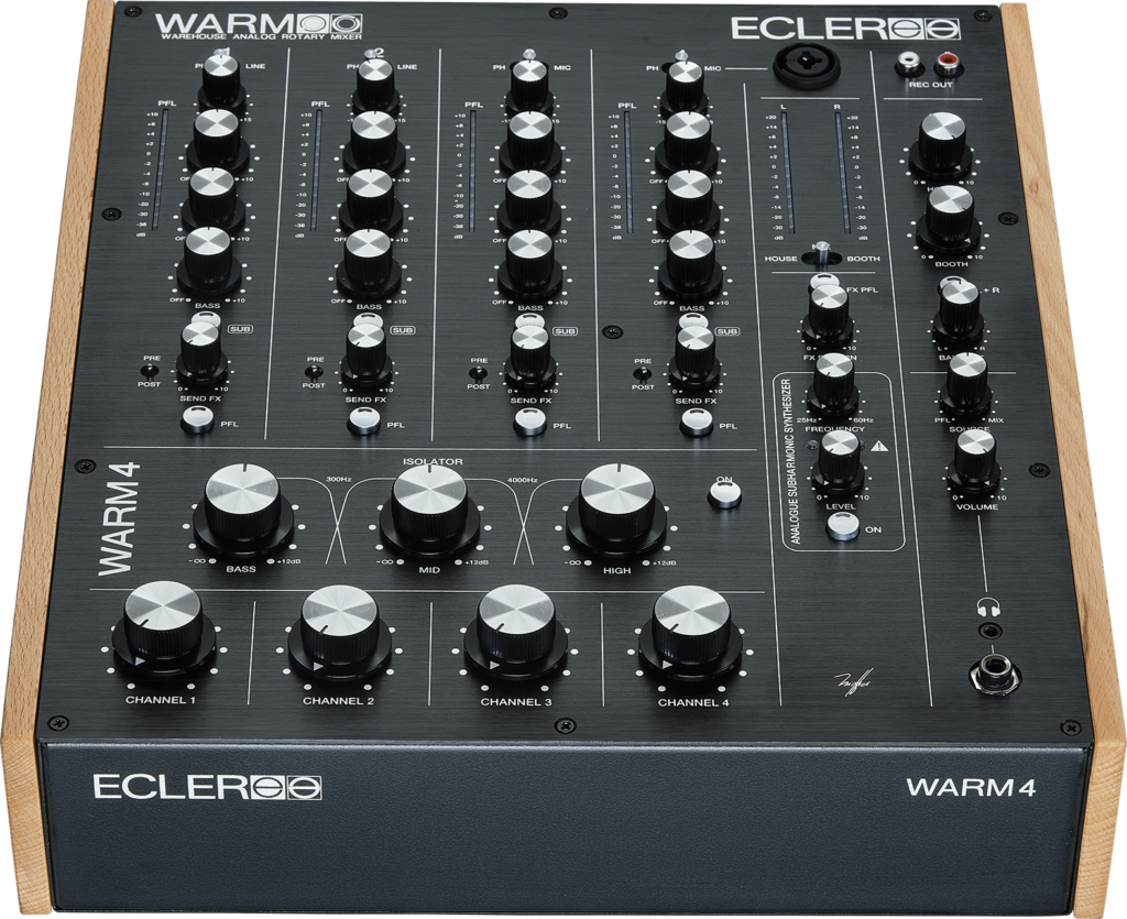 Ecler WARM4 Schr&auml;gansicht.