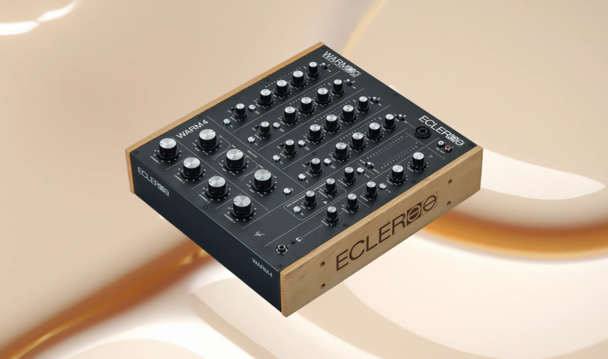 Test: Ecler WARM4 – vierkanaliger Rotary-DJ-Mixer