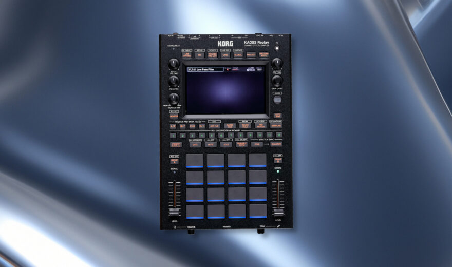 Korg KAOSS Replay: Performance-Sampler mit KAOSS-Effekten