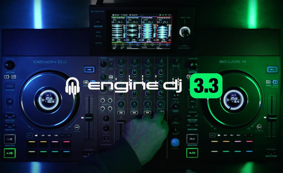 Engine DJ 3.3: Neues Update bringt Songvorschläge, Nutzerprofile und Effekte
