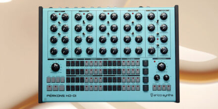 Test: Erica Synths Perkons HD-01 – Percussion Synthesizer