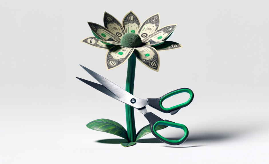 Quartalsbericht #1, 2024: "Cut to Grow" – die perfiden Wachstumsstrategien von Spotify und Co. 