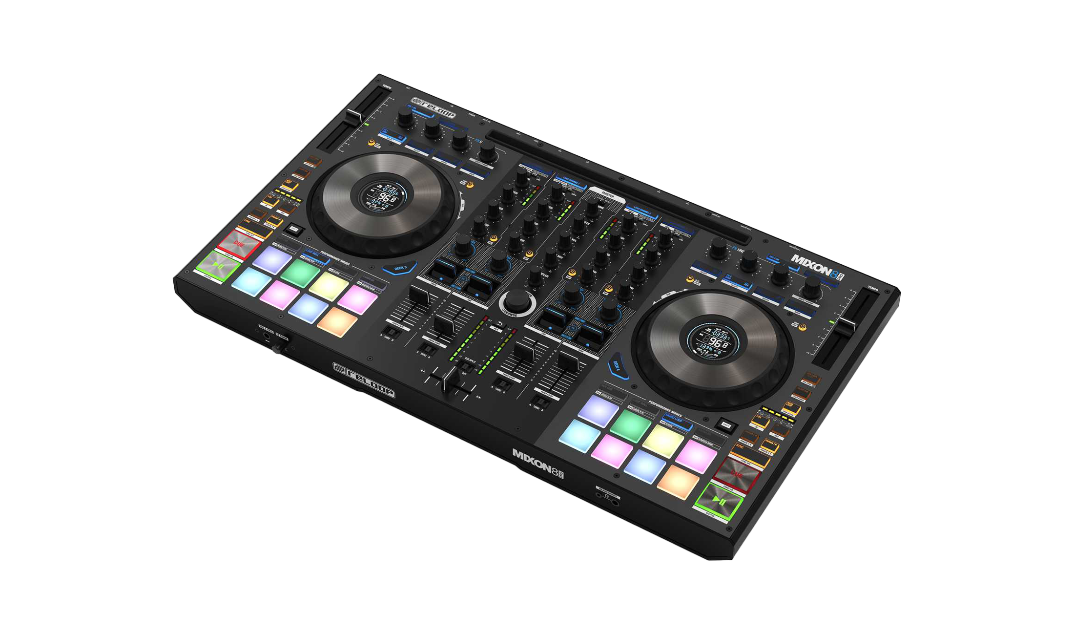 Test: Reloop – Mixon 8 Pro – Vierkanaliger Hybrid-Controller