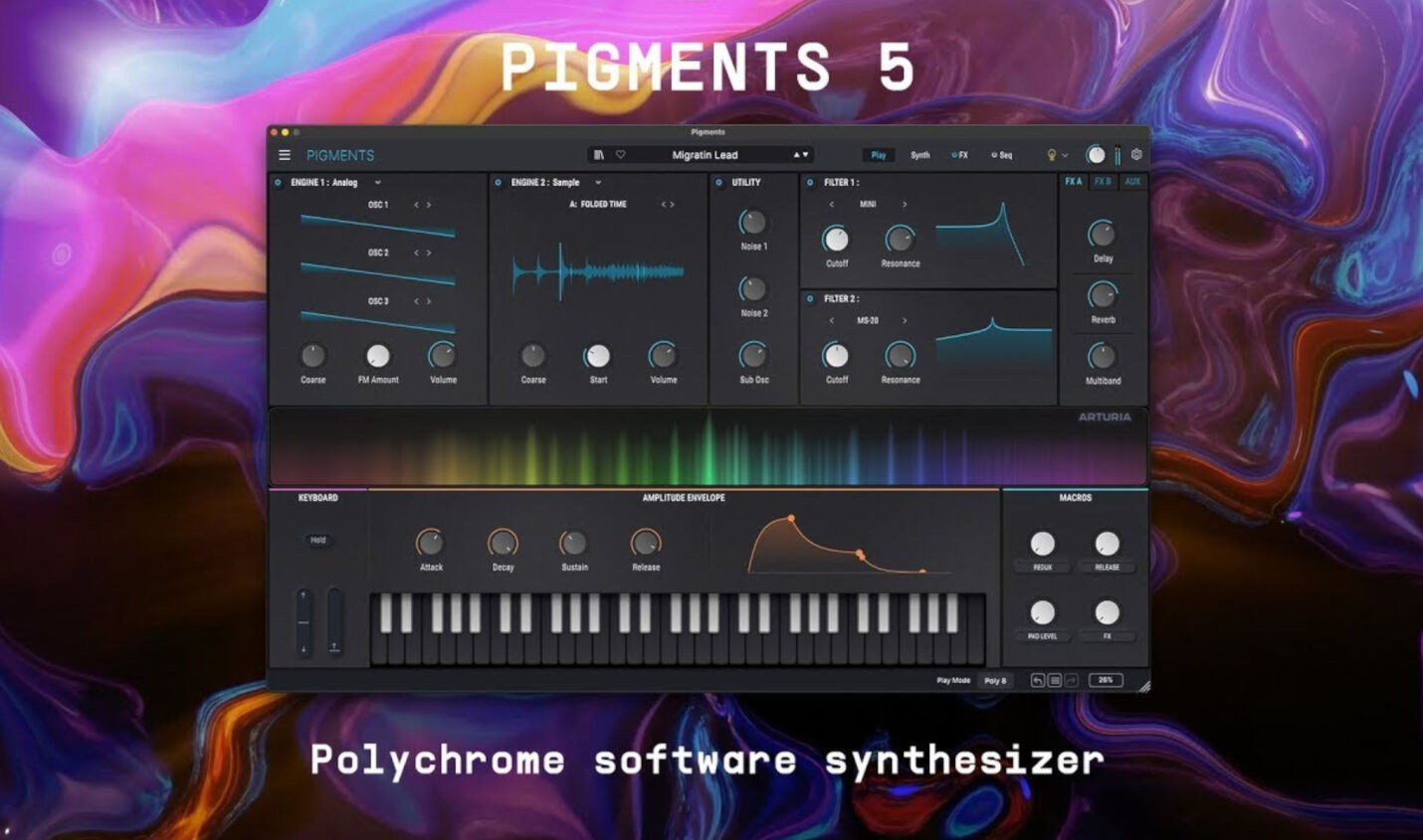 Arturia Pigments 5: Neue Sounds und bessere Performance