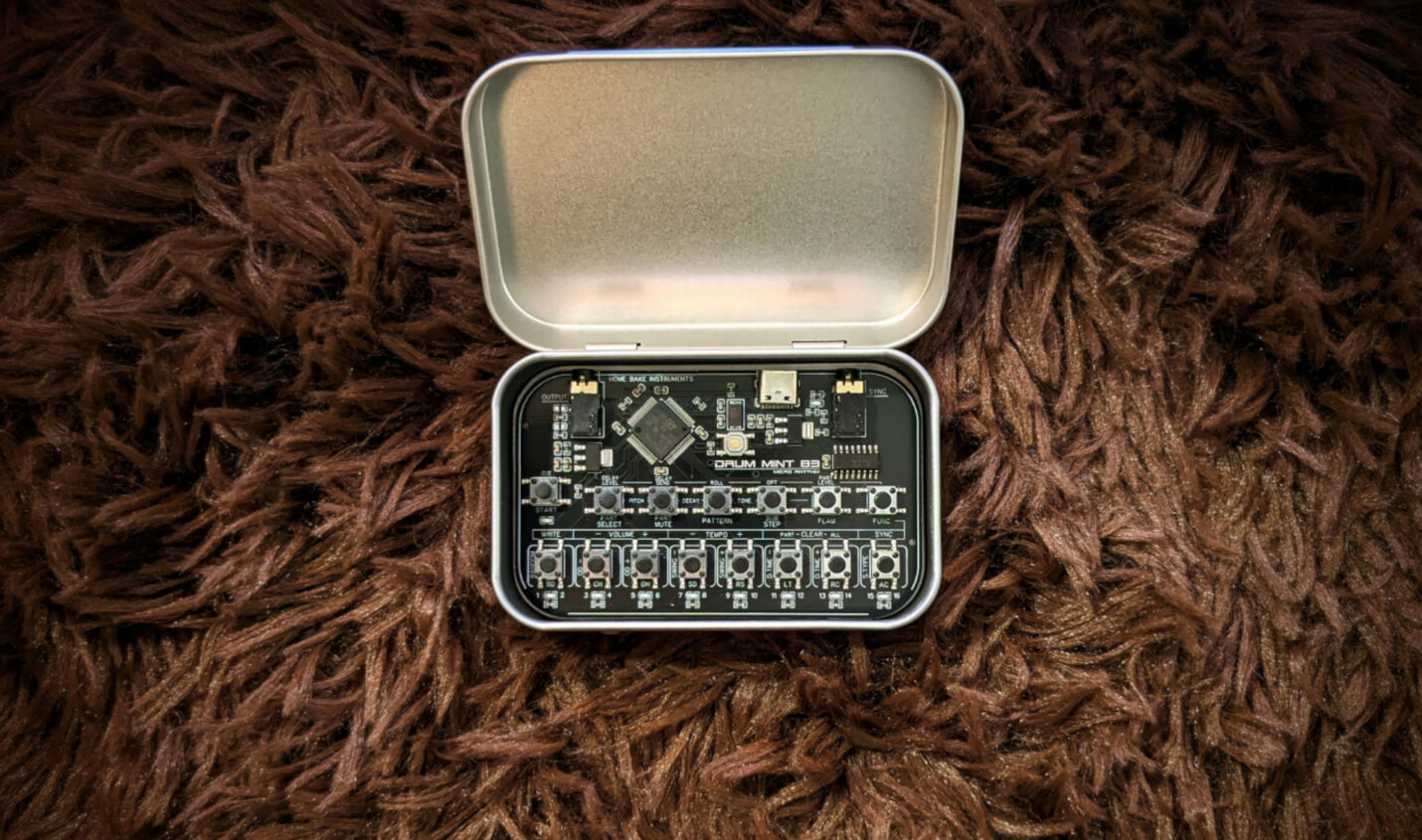 Home Bake Drum Mint 83: Winzige Drum Machine mit großem Klang