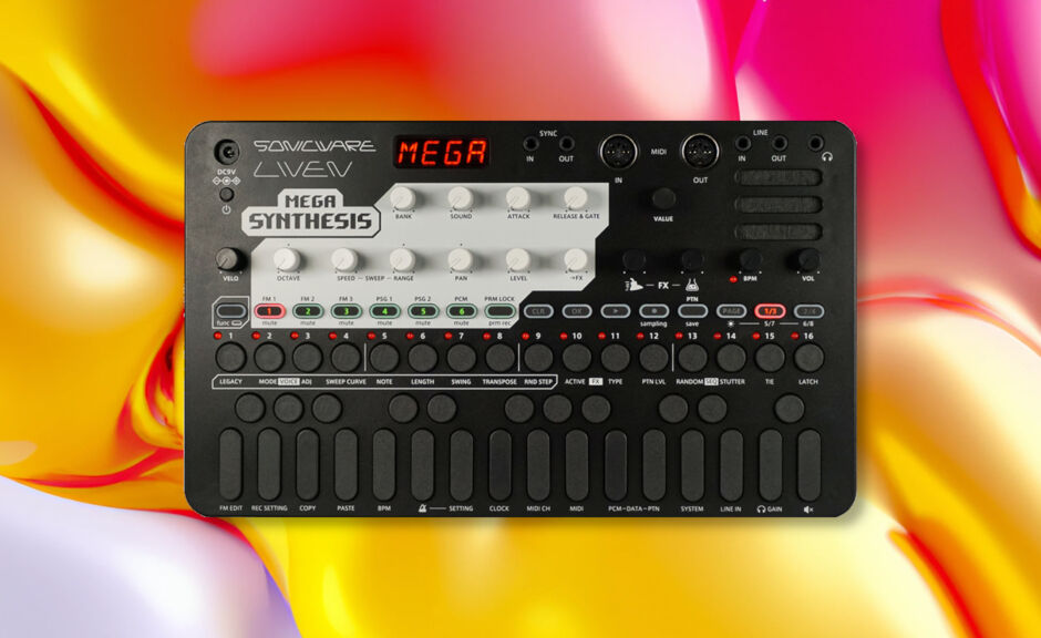 Sonicware Liven Mega Synthesis bringt die Sega MegaDrive zurück